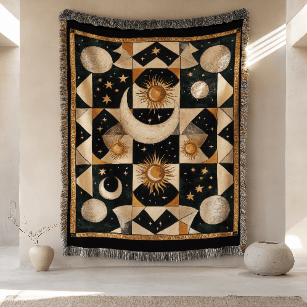 Celestial Woven Blanket - Ceelily Inspire