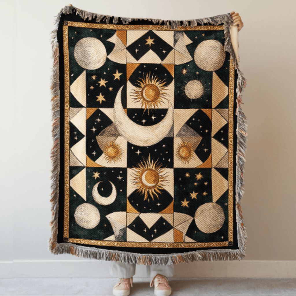 Celestial Woven Blanket - Ceelily Inspire