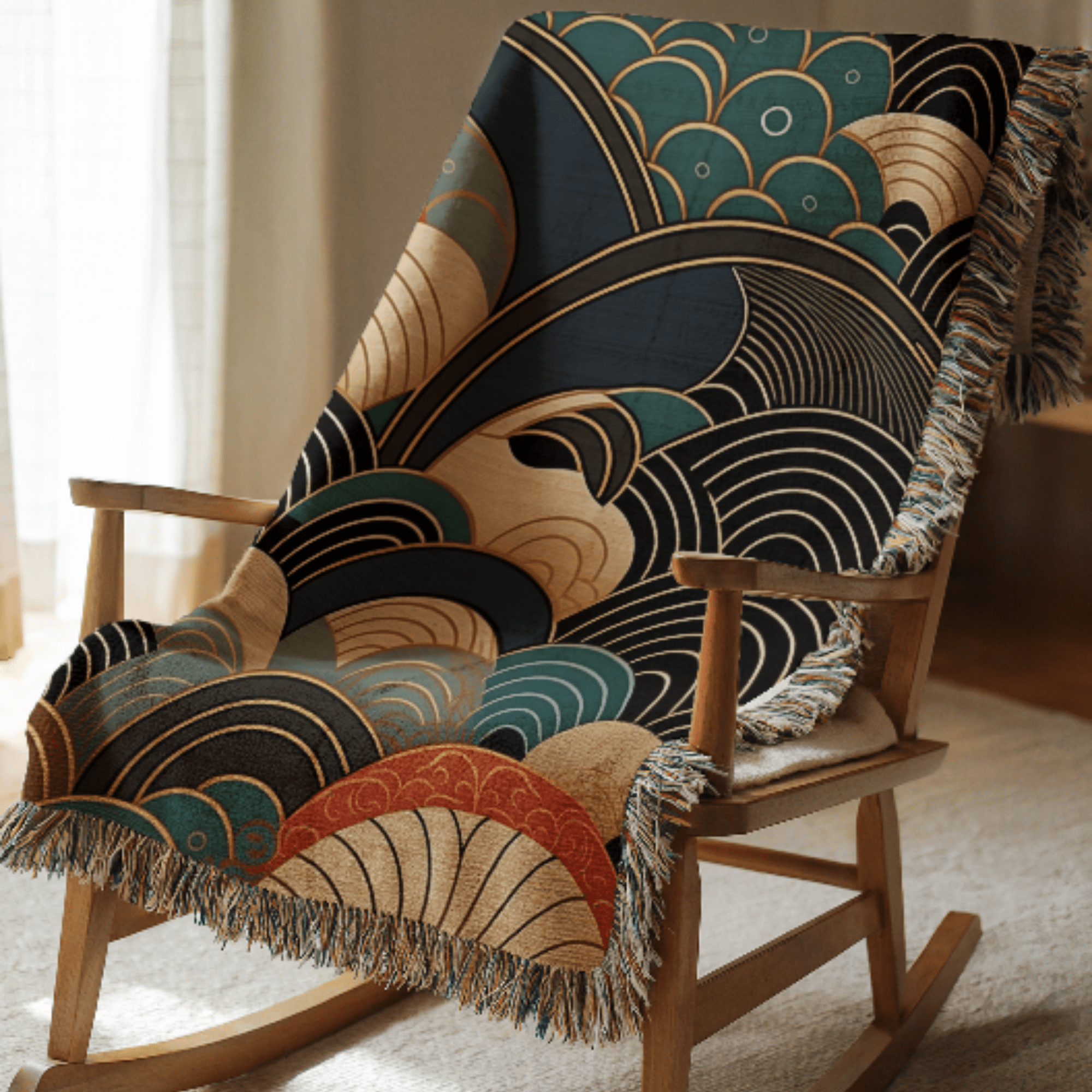 Japanese Woven Blanket - Ceelily Inspire